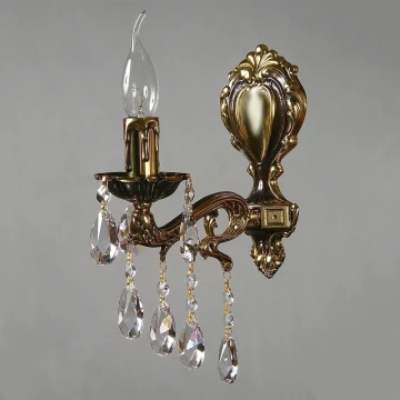 Бра MANTRA Leon Ambiente 2128/1 PB Tear Drop
