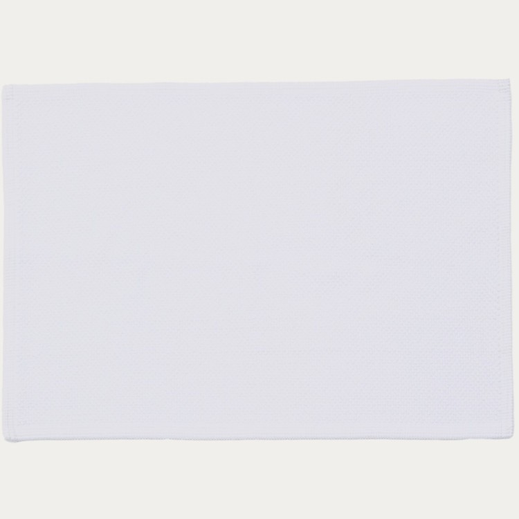 Коврик для ванной Erona из хлопка белый 50 x 70 см