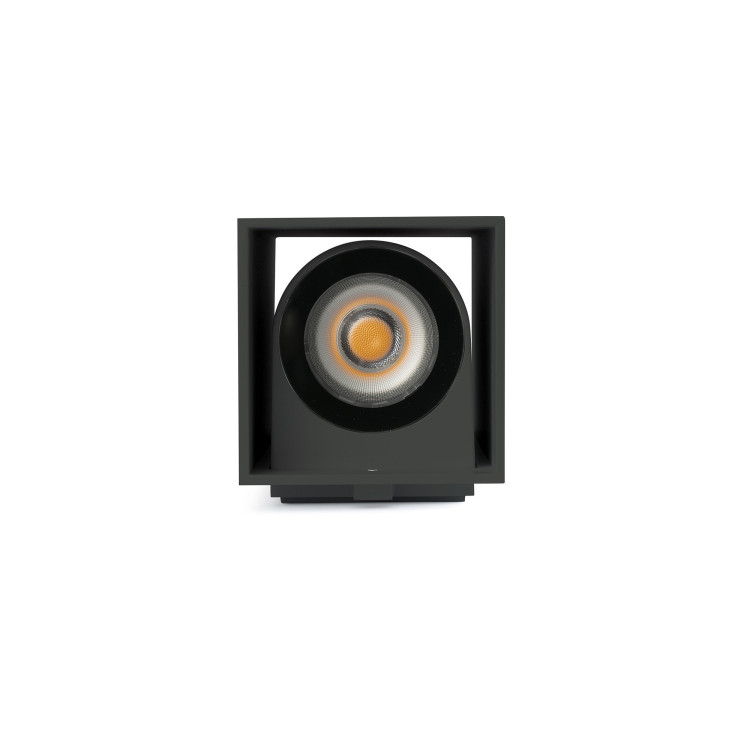 KOV 2L Бра черный квадратный LED 2x6W 3000K 34°/34°
