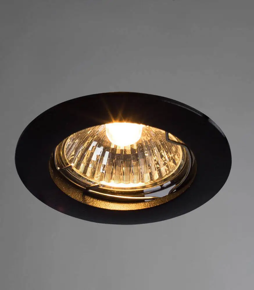 Встраиваемый светильник Arte Lamp Basic A2103PL-1BK