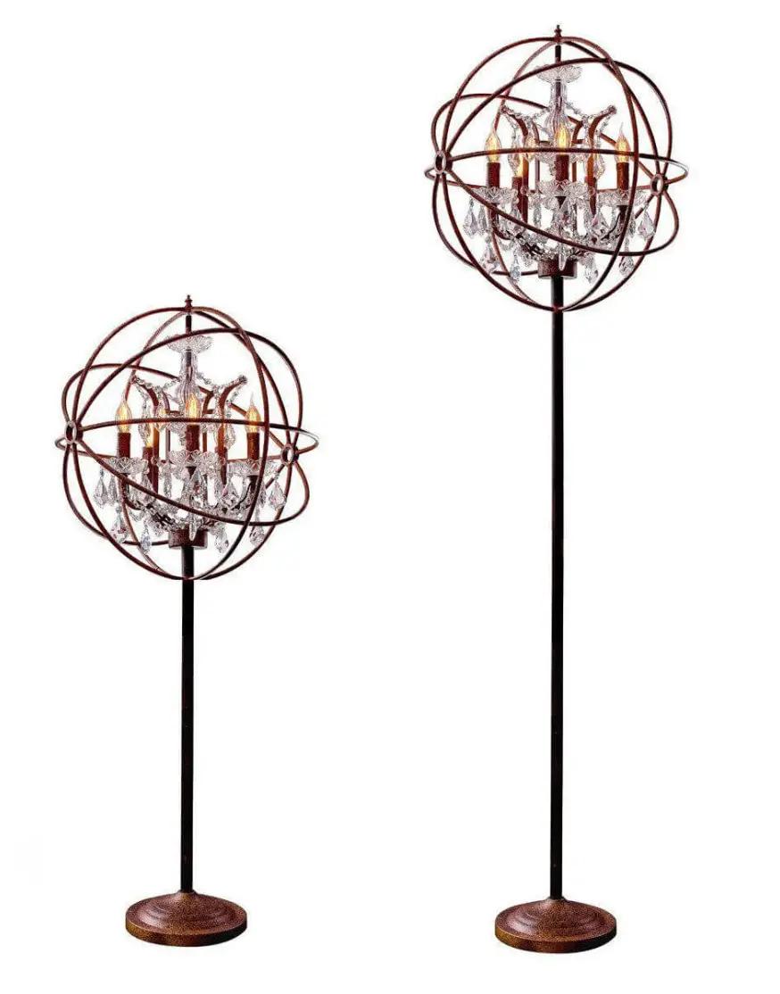 Торшер LOFT IT Foucaults orb crystal Loft1897FT