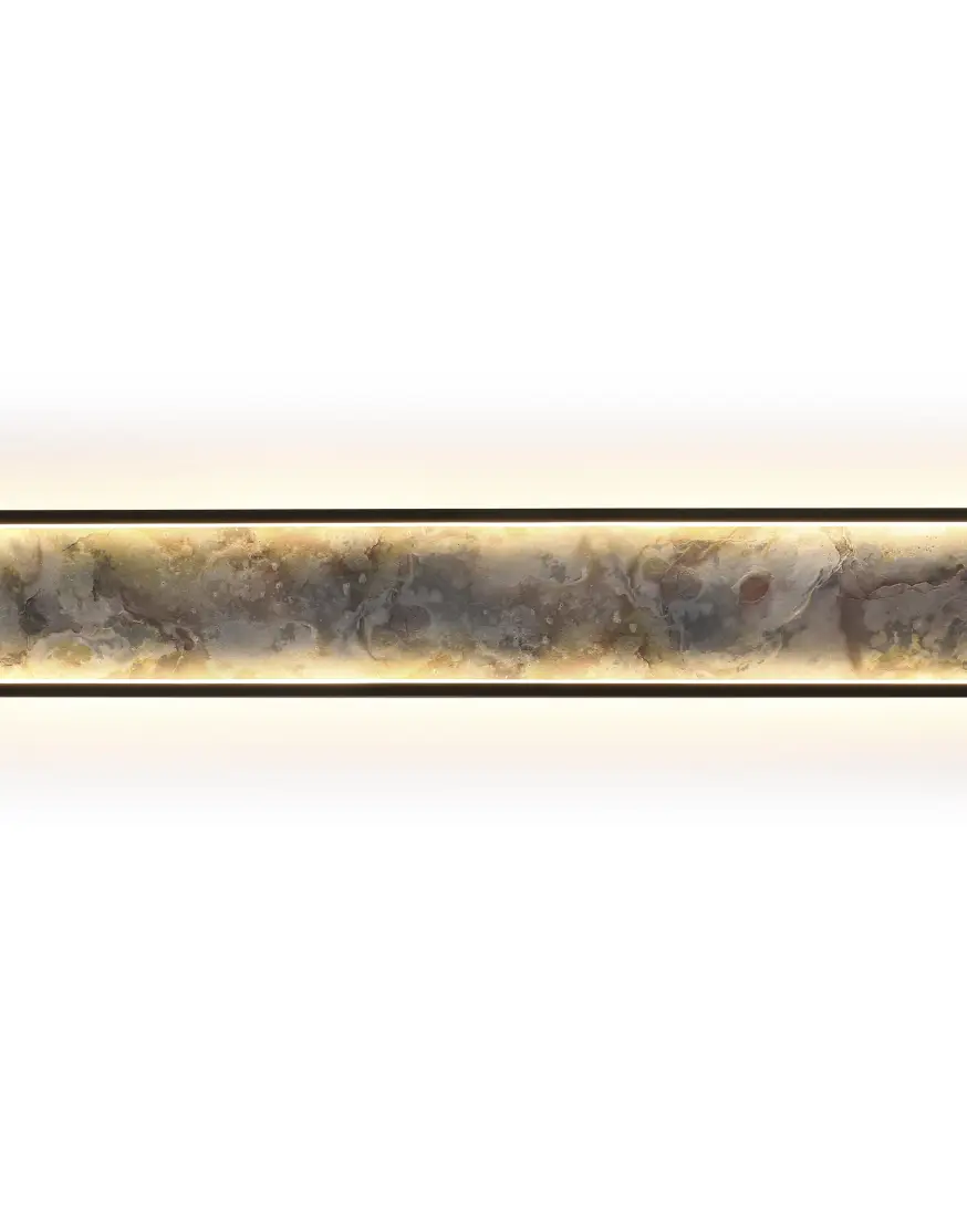 Настенный светильник Stone CCT- черный LED L100