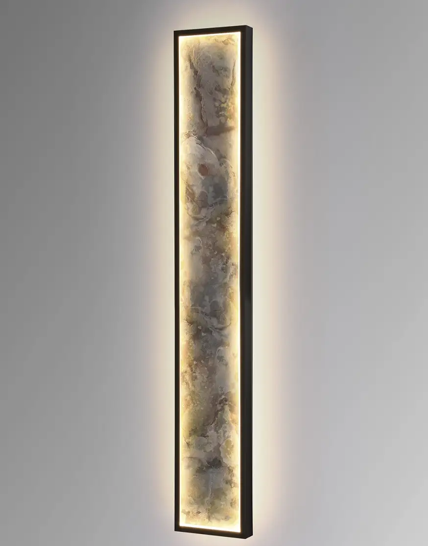 Настенный светильник Stone CCT- черный LED L100