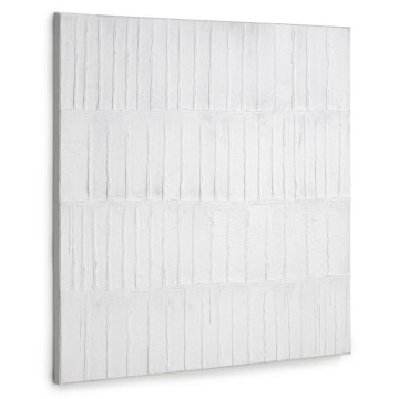 Картина Basilisa в серо-белом цвете 90 x 90 см Картина Basilisa в серо-белом цвете 90 x 90 см