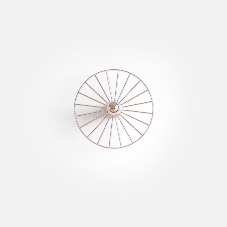 Плафон для бра Wheel d30 Хром