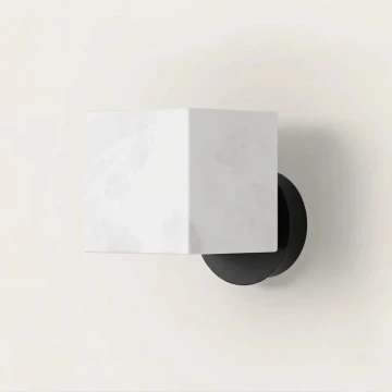 Настенный светильник Cubic черный металл