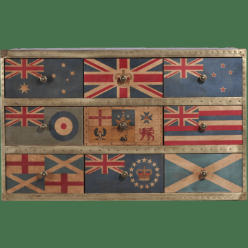 Комод Union Jack Sirius Jet