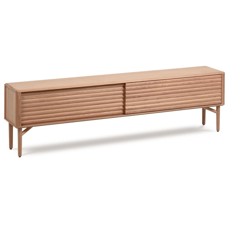Тумба под TV Lenon из древесины дуба 200 x 55 cm