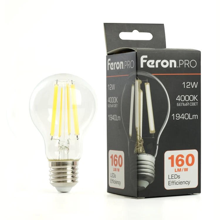 Светодиодная лампа Feron LB-1112 E27 12W 4000K 48896