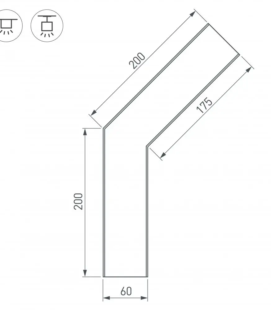 Соединитель профиля Arlight SL-LINE 030138