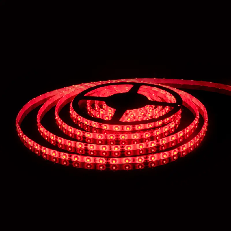 Светодиодная лента Elektrostandard 24V 14,4W 60Led 5050 IP65 красный, 5м 4690389167775