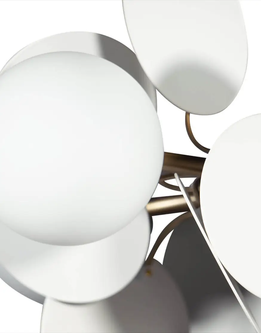 Подвесная люстра Loft IT Matisse 10008/6 white