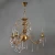 Люстра MANTRA  Alicante Ambiente 3L 8888/3 AB Leaf Crystal