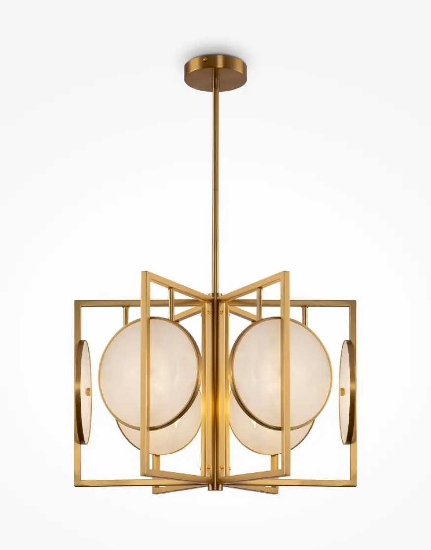 Люстра на штанге Maytoni Marmo MOD099PL-06G