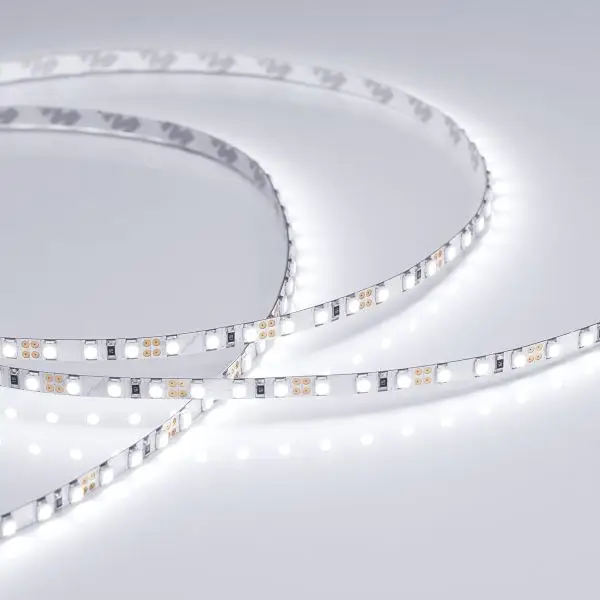 Светодиодная лента Arlight RT-A120-5mm 12V White6000 (9.6 W/m, IP20, 2835, 5m) 014992(2)