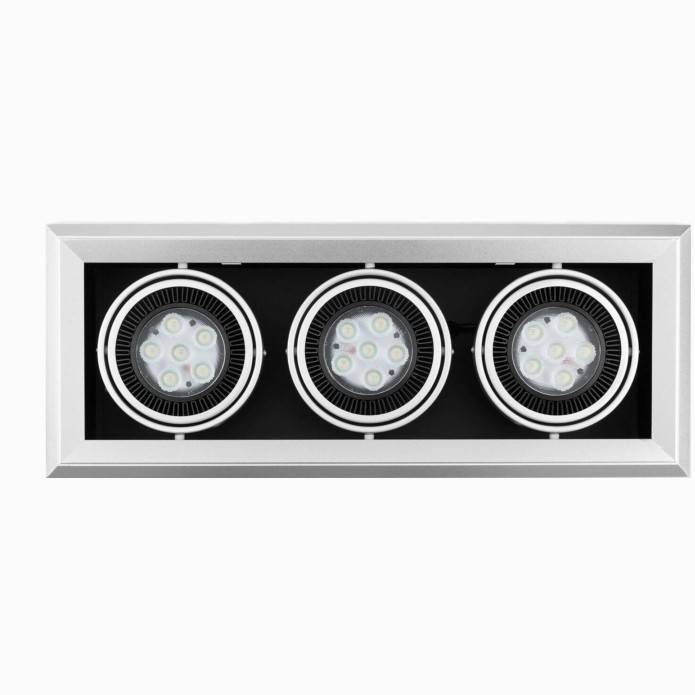 Встраиваемый потолочный светильник Grille Lamp 3 ширина 21