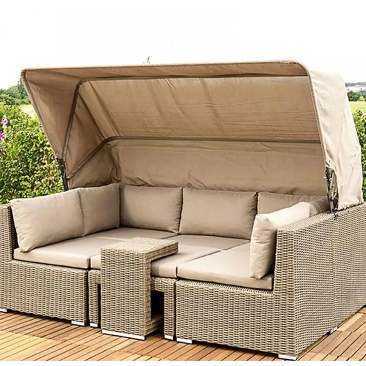 Диван-трансформер из искусственного ротанга AFM-320 Beige