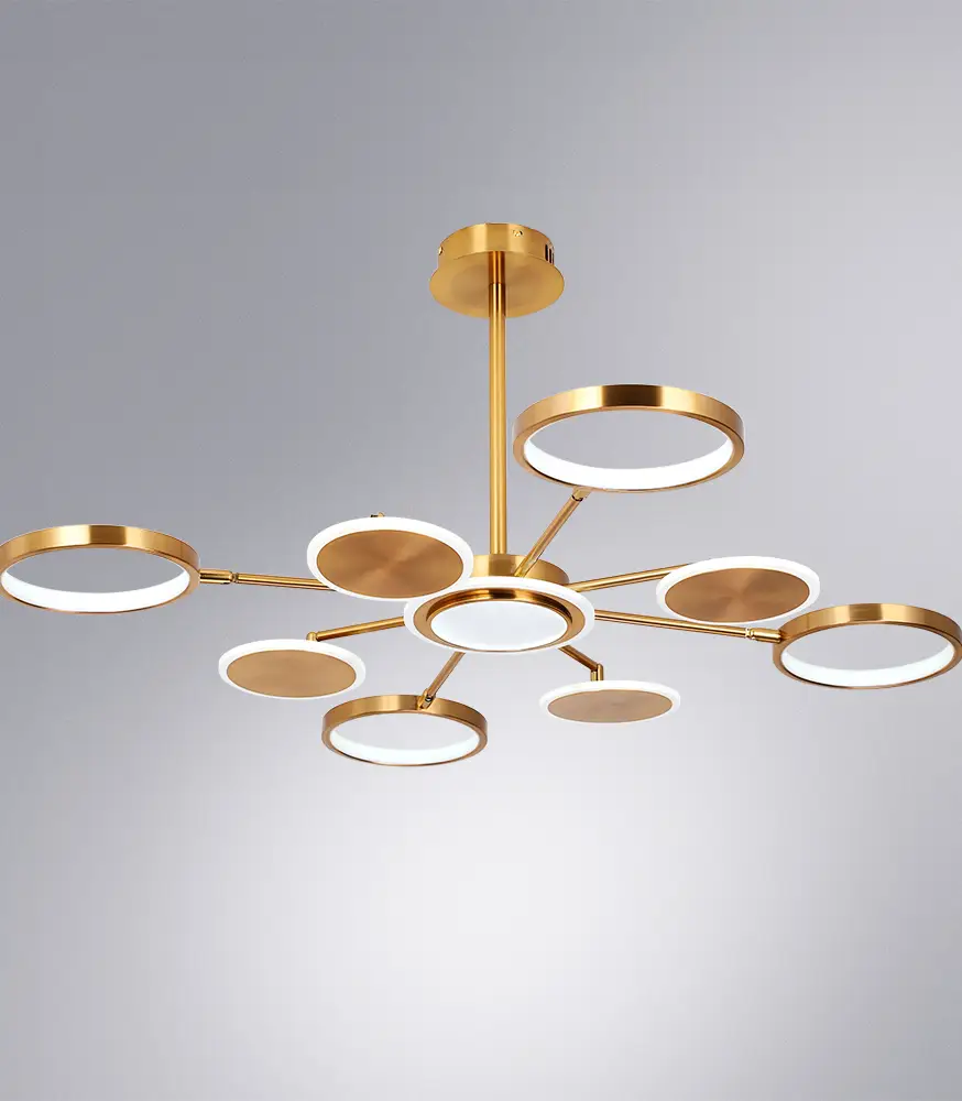 Люстра на штанге Arte Lamp Sienna A1363PL-8PB