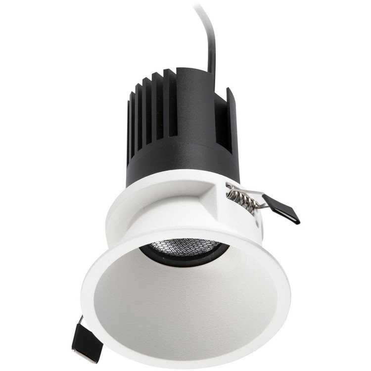 Tulipa Белый встраиваемый даунлайт 7W 36° 3000K CRI90