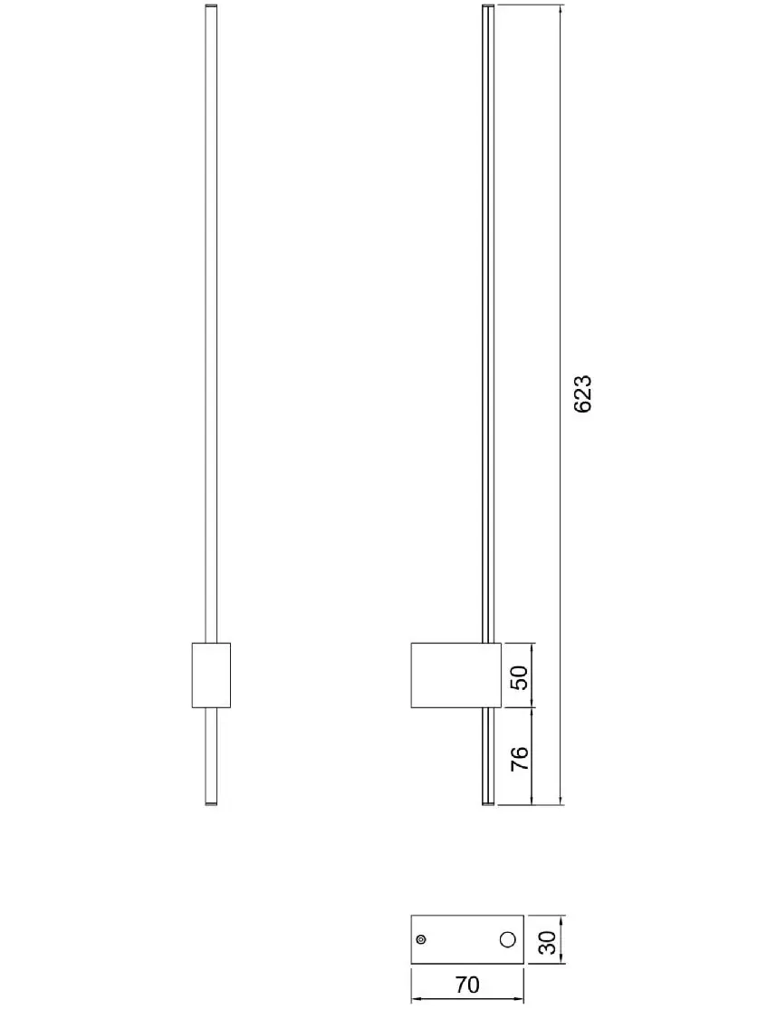 Бра Maytoni Technical Pars C070WL-L6GB3K
