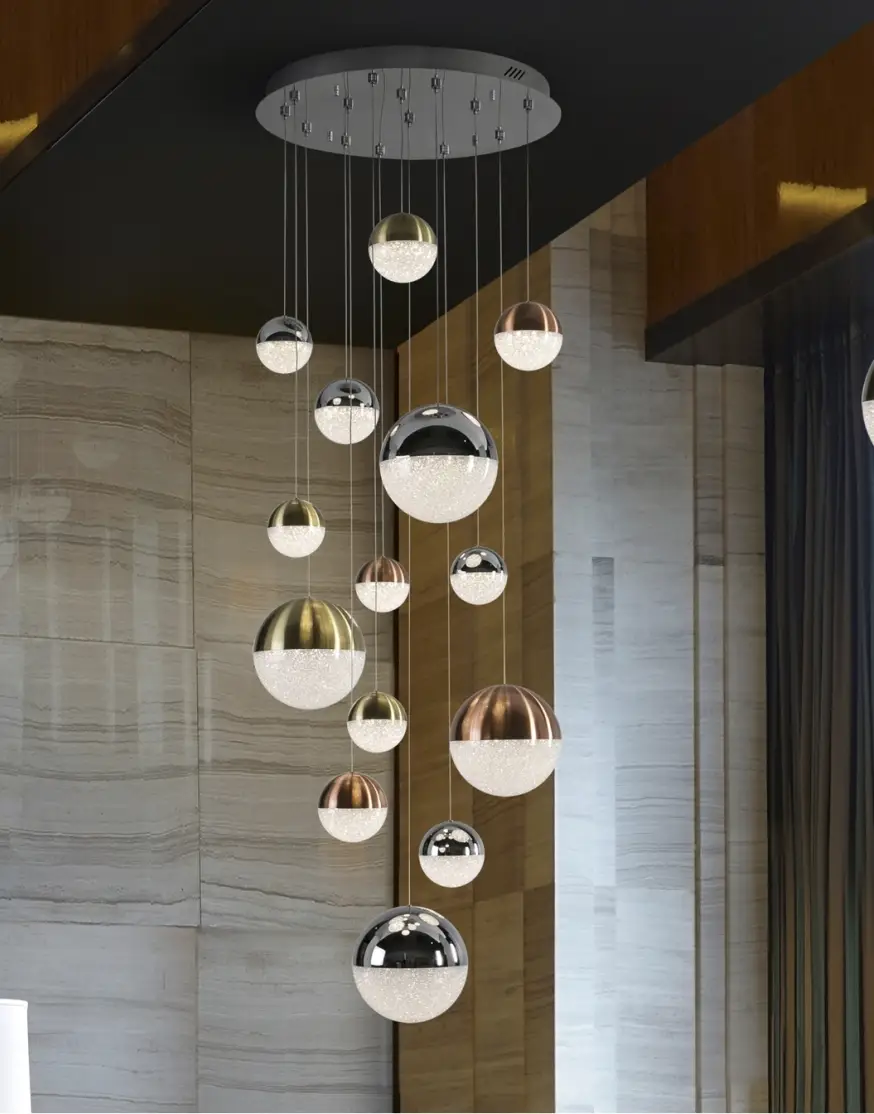 Люстра Sphere 14L разноцветная D60 DIMABLE
