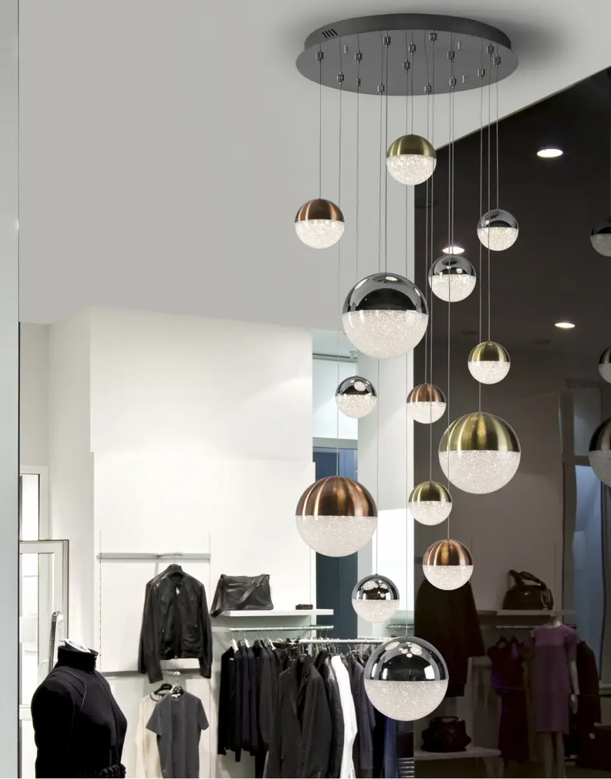 Люстра Sphere 14L разноцветная D60 DIMABLE