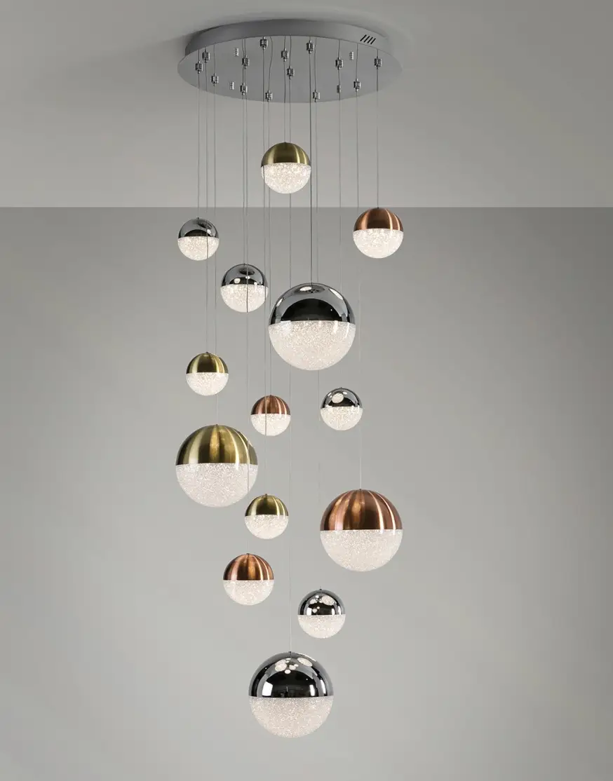 Люстра Sphere 14L разноцветная D60 DIMABLE