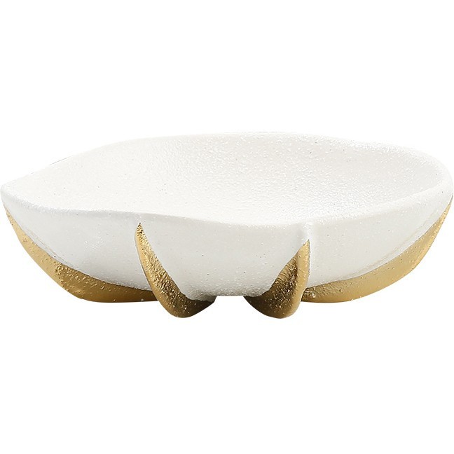 Чаша Round golden scale fruit bowl