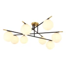 Потолочная люстра Arte Lamp Alcor A2224PL-8BK Потолочная люстра Arte Lamp Alcor A2224PL-8BK