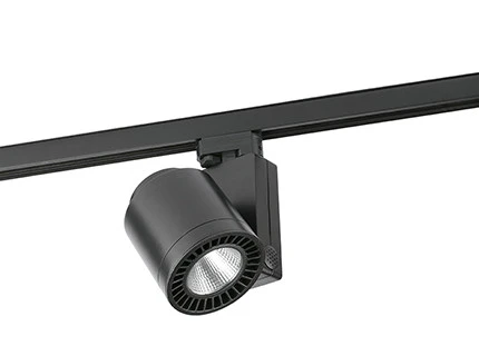 Трековый светильник Cylinder черный LED 23,5W 3000K 20º