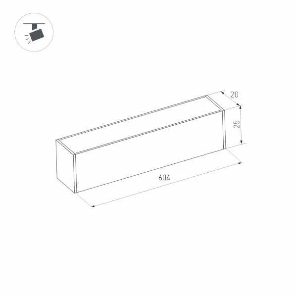 Трековый светильник Arlight MAG-25 032829