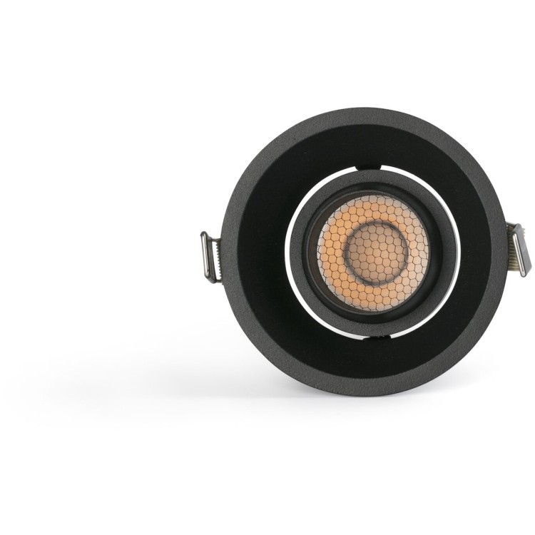 TULIPA Встраиваемый светильник 10W 2700K CRI90 15° черный TRIAC