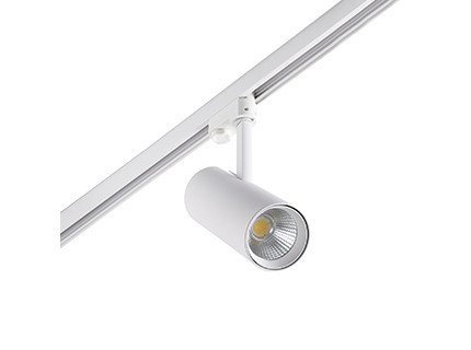 Белый трековый прожектор Fuga Medium LED CRI95 28W 4000K 60є