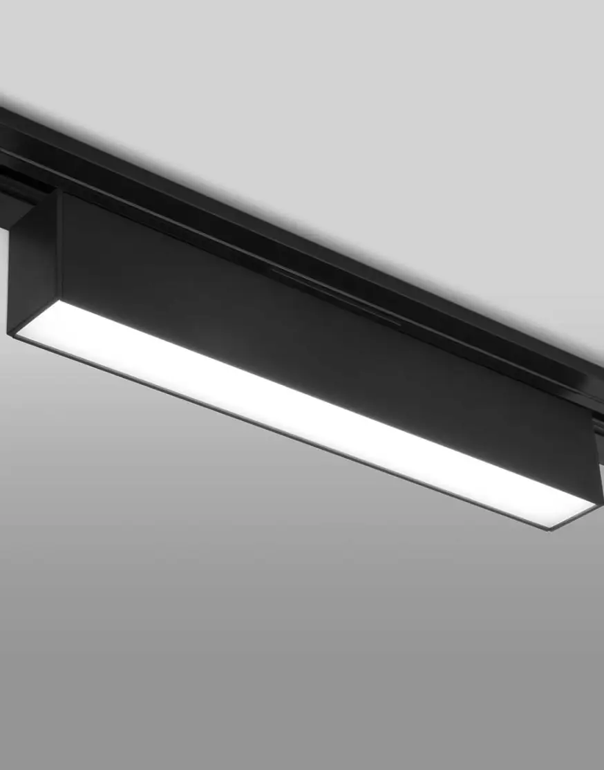 Трековый светодиодный светильник Elektrostandard X-Line черный матовый 10W 4200K LTB53 4690389161520