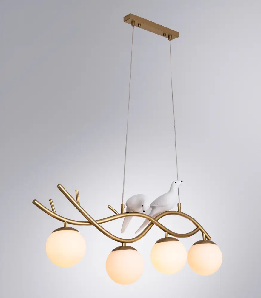 Подвесная люстра Arte Lamp Eltanin A3422SP-4GO