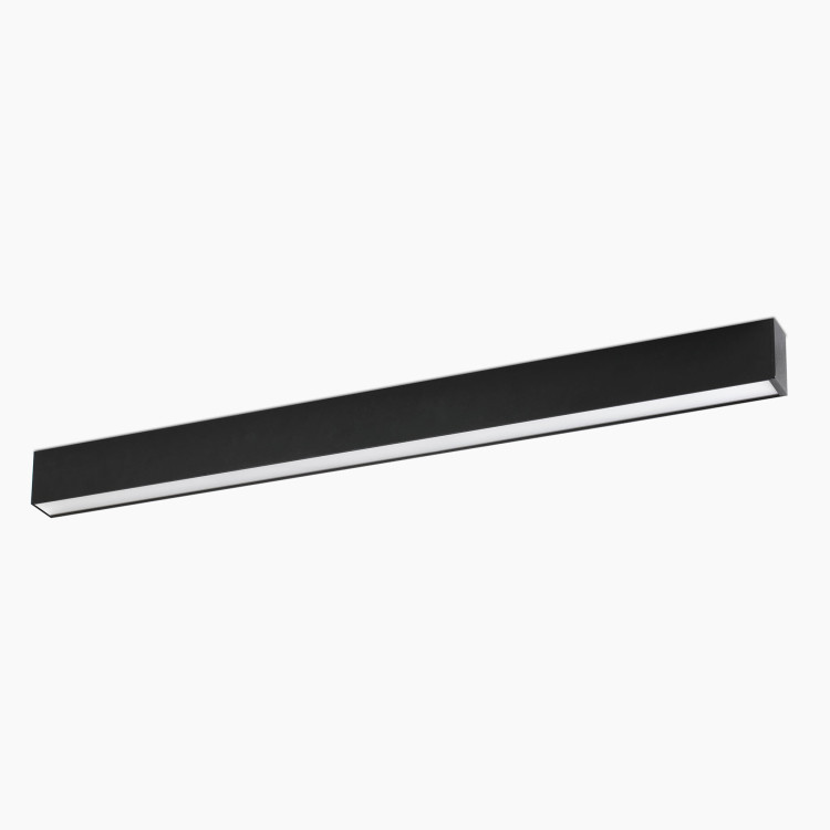 Светильник VIA BLACK SURFACE 112 см, 52 Вт, 4000K