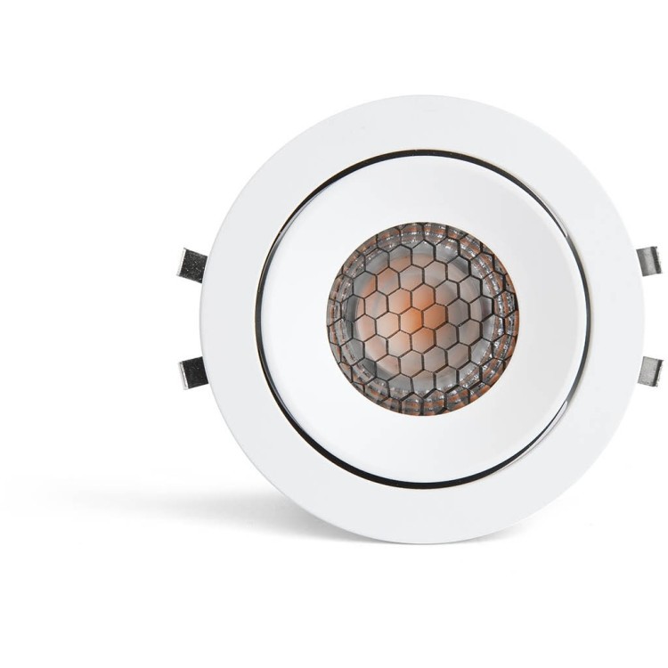 KIVI Встраиваемый светильник ORIENT. белый 7W 3000K 36° IP44