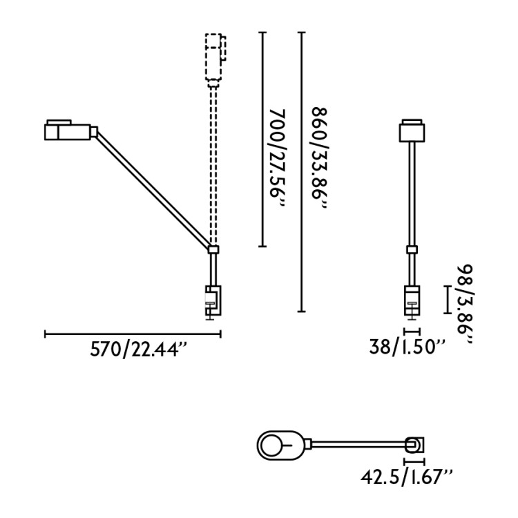 Настольная лампа Inviting PINZA желтая 6W 2700K-4800K