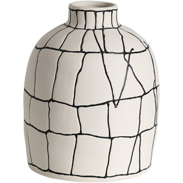 Ваза Black line narrow mouth vase B