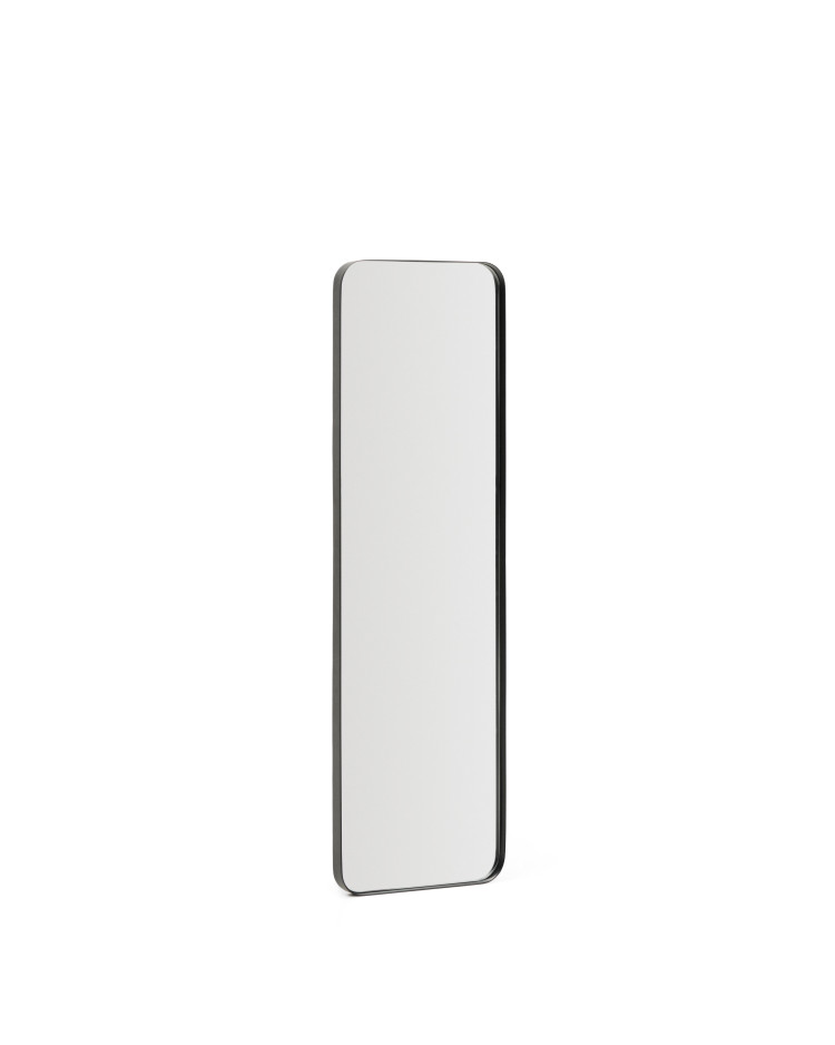 Черное металлическое зеркало Marco 55,5 x 150,5 см