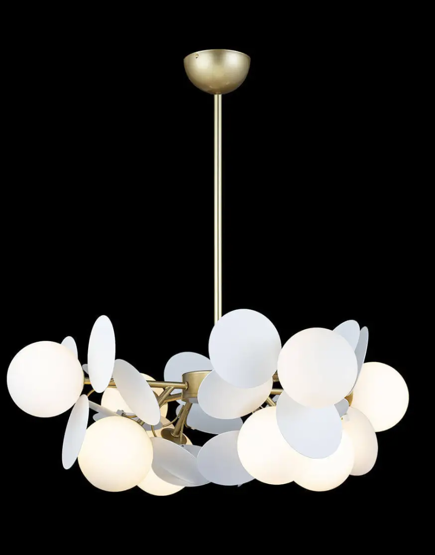Люстра на штанге Loft IT Matisse 10008/8 white