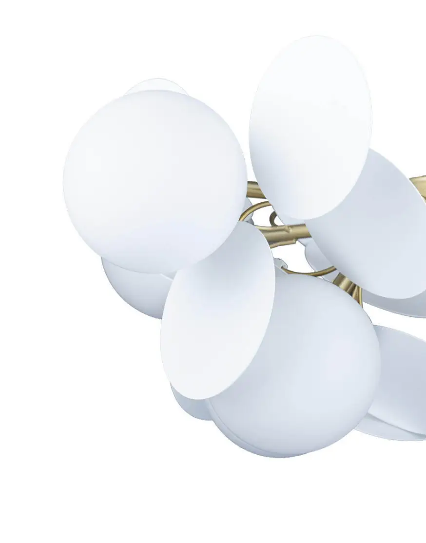 Люстра на штанге Loft IT Matisse 10008/8 white