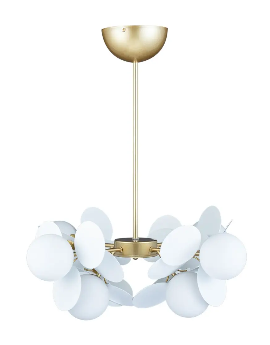 Люстра на штанге Loft IT Matisse 10008/8 white