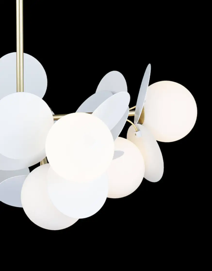 Люстра на штанге Loft IT Matisse 10008/8 white