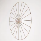 Бра Wheel 90 см хром + цоколь 5 см хром