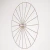 Бра Wheel 90 см хром + цоколь 5 см хром