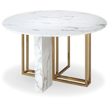 Стол Marble Cross Round
