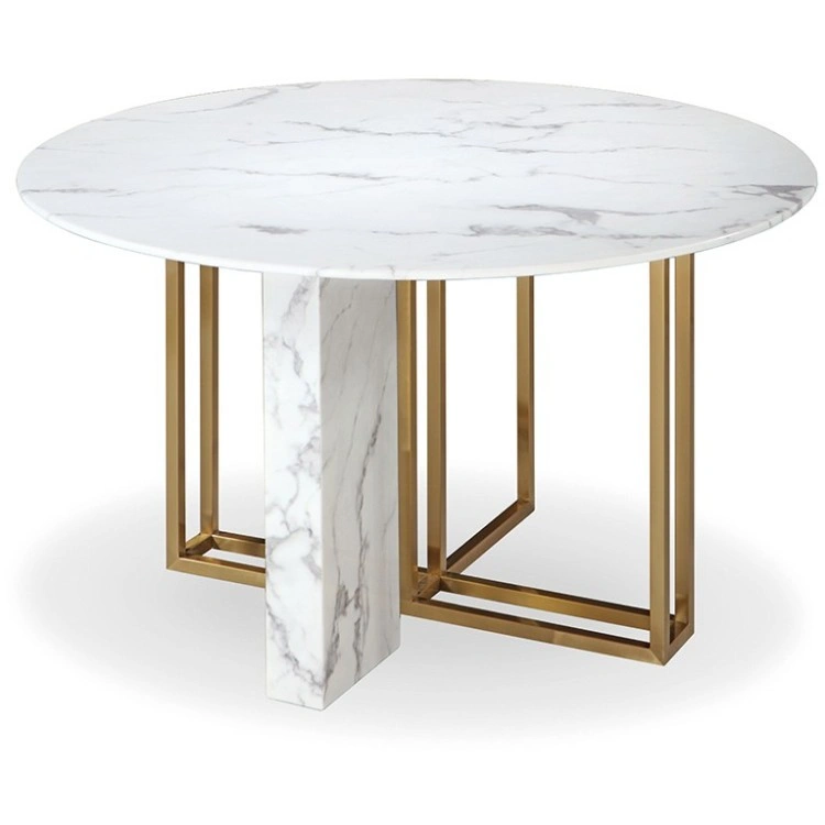 Стол Marble Cross Round - 150