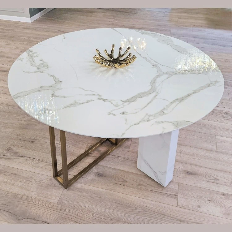 Стол Marble Cross Round - 150