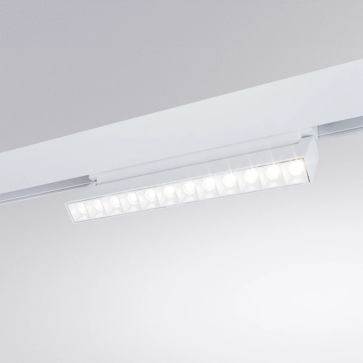 Магнитный трековый светильник Arte Lamp Linea A4678PL-1WH
